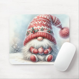 Frohe Weihnachts-Gnome Mousepad