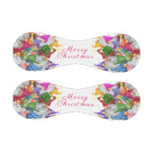 Frohe Weihnachts Gnome Party Cartoon Zeichnend Fun Baseball (Paneele)