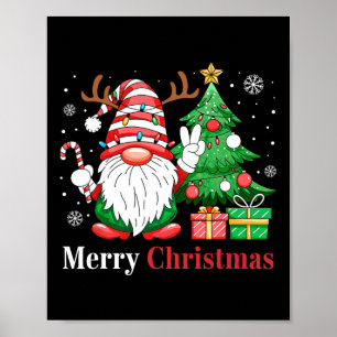 Frohe Weihnachts Gnome S Familienurlaub Xmas Pajam Poster