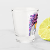 Frohe Weihnachts Gnome Shot Glass Schnapsglas (Links)