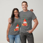 Frohe Weihnachts-Gnome-T-Shirt T-Shirt (Unisex)
