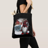 Frohe Weihnachts-Gnome Tasche (Von Nahem)