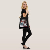 Frohe Weihnachts-Gnome Tasche (Am Model)