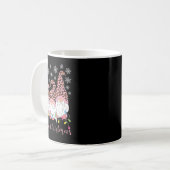 Frohe Weihnachts-Gnomes Xmas Familie Gnomes Lover Kaffeetasse (Vorderseite Links)