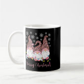Frohe Weihnachts-Gnomes Xmas Familie Gnomes Lover Kaffeetasse (Links)