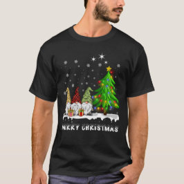 Frohe Weihnachts Gnomes Xmas Familie Männer Frauen T-Shirt
