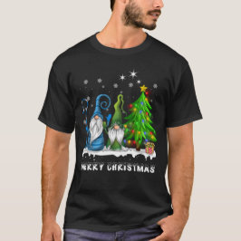 Frohe Weihnachts Gnomes Xmas Familie Männer Frauen T-Shirt