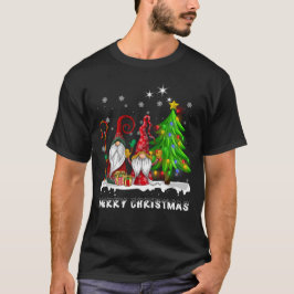 Frohe Weihnachts Gnomes Xmas Familie Männer Frauen T-Shirt