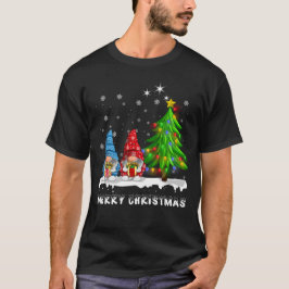 Frohe Weihnachts Gnomes Xmas Familie Männer Frauen T-Shirt