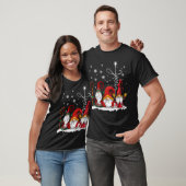 Frohe Weihnachts Gnomes Xmas Familie Männer Frauen T-Shirt (Unisex)