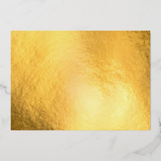 Frohe Weihnachts Gold Foil Multi Foto - White Folieneinladung (Rückseite)