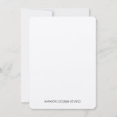 Frohe Weihnachts Gold Snowflakes Leere Karten (Rückseite)