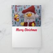 Frohe Weihnachts Graffiti Weihnachtskarte Ankündigung (Innenseite)