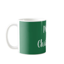 Frohe Weihnachts Grün & Weiße Typografie Festival