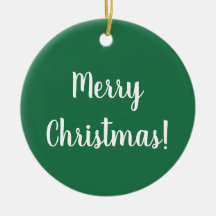 Frohe Weihnachts Grün & Weiße Typografie Festival