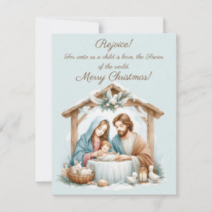 Frohe Weihnachts-Grußkarte Einladung