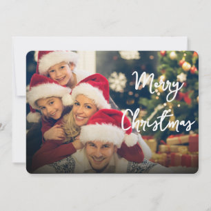 Frohe Weihnachts-Grußkarte Einladung