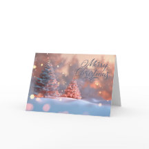 Frohe Weihnachts-Grußkarte Jesaja 7:14 (5x7)