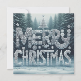 Frohe Weihnachts-Grußkarten Karte