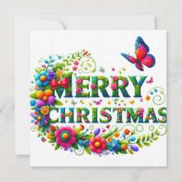 Frohe Weihnachts-Grußkarten Karte