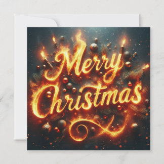 Frohe Weihnachts-Grußkarten Karte