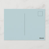 Frohe Weihnachts-Grußkarten Postkarte (Rückseite)