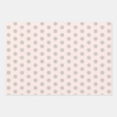 Frohe Weihnachts-Hahnentrittmuster Musical Note Geschenkpapier Set (Vorderseite 3)