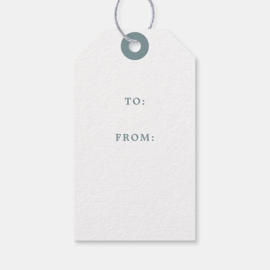 Frohe Weihnachts-Handschrift Geschenketiketten Geschenkanhänger (Rückseite)