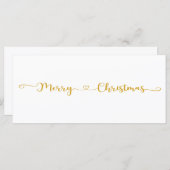 Frohe Weihnachts-Handwriting-Schriftart (Vorne/Hinten)