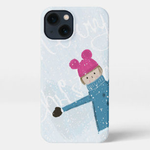 Frohe Weihnachts-Handy-Fall iPhone 13 Hülle