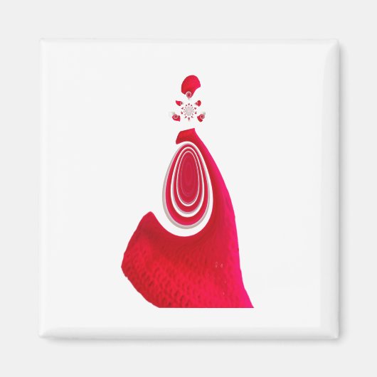 Frohe Weihnachts-Happy Holiday Zuhause zu Weihnach Magnet (Vorne)