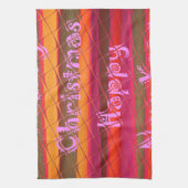 Frohe Weihnachts-Happy New Year Collection Geschirrtuch (Vertikal)