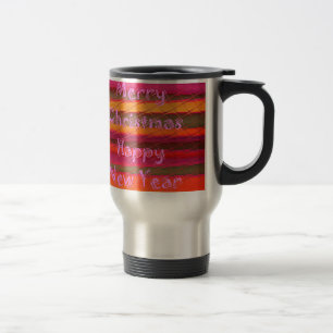 Frohe Weihnachts-Happy New Year Collection Reisebecher