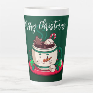 Frohe Weihnachts Heiße Schokolade Snowman Tasse