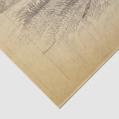 Frohe Weihnachts-Hirsch-Dekoupage Seidenpapier (Detail)