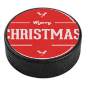 Frohe Weihnachts Hockey Puck (3/4)
