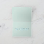 Frohe Weihnachts-Hummingbird-Urlaubskarte Feiertagskarte (Innenseite)