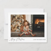 Frohe Weihnachts-Instant-Foto (Vorderseite)