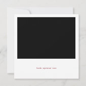 Frohe Weihnachts-Instant-Foto 1-2 Fotokarte (Rückseite)