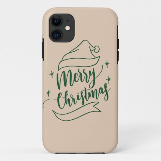 Frohe Weihnachts-iPhone-Fall Case-Mate iPhone Hülle (Rückseite)