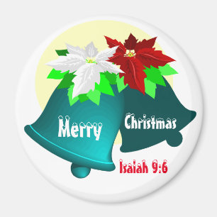 Frohe Weihnachts Jingle Bell Customize It Magnet
