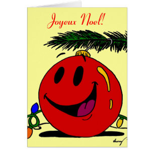 Frohe Weihnachts Joyeux Weihnachten Französisch We