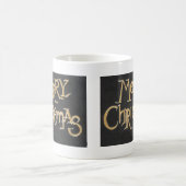 Frohe Weihnachts-Kaffee-Tasse Kaffeetasse (Mittel)
