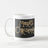 Frohe Weihnachts-Kaffee-Tasse Kaffeetasse (Links)