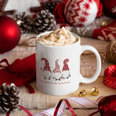 Frohe Weihnachts-Kaffee-Tasse Personalisierte Gesc Kaffeetasse