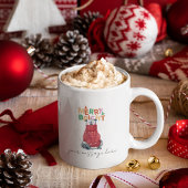 Frohe Weihnachts-Kaffee-Tasse Personalisierte Gesc Kaffeetasse