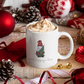 Frohe Weihnachts-Kaffee-Tasse Personalisierte Gesc Kaffeetasse