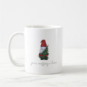 Frohe Weihnachts-Kaffee-Tasse Personalisierte Gesc Kaffeetasse (Links)
