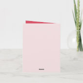 Frohe Weihnachts-Kakao-Gnome hinzufügen Feiertagskarte (Rückseite)