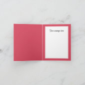 Frohe Weihnachts-Kakao-Gnome hinzufügen Feiertagskarte (Innenseite)